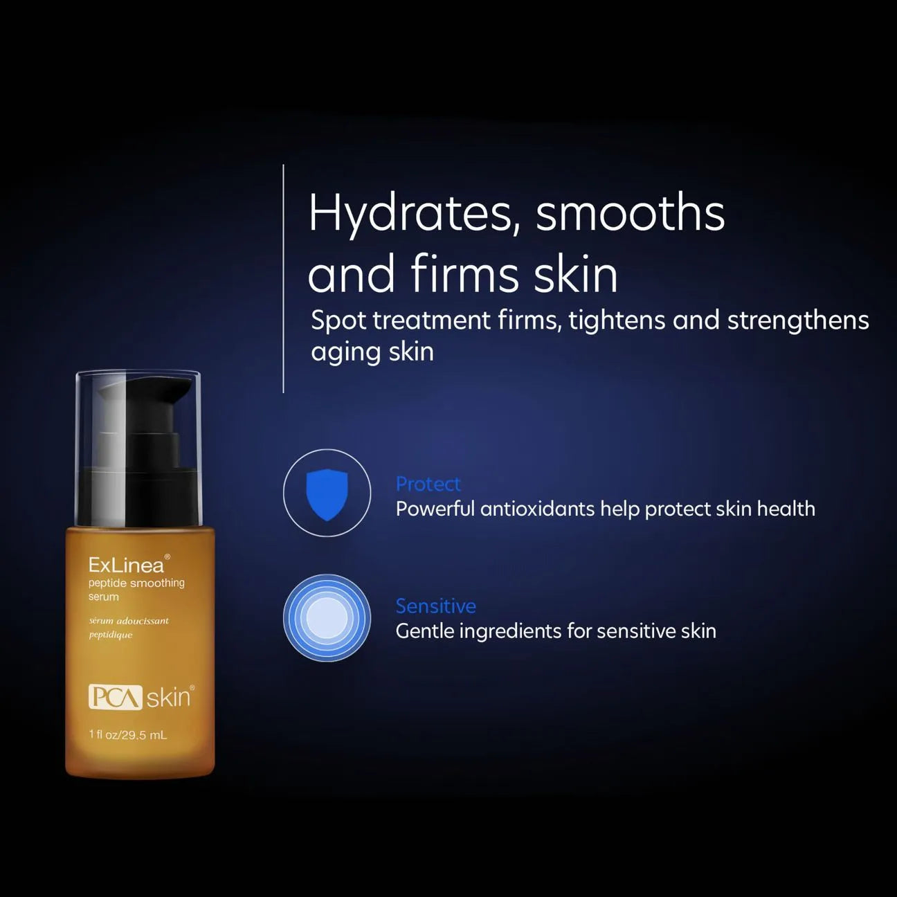 PCA Skin ExLinea Peptide Smoothing Serum 1 oz.