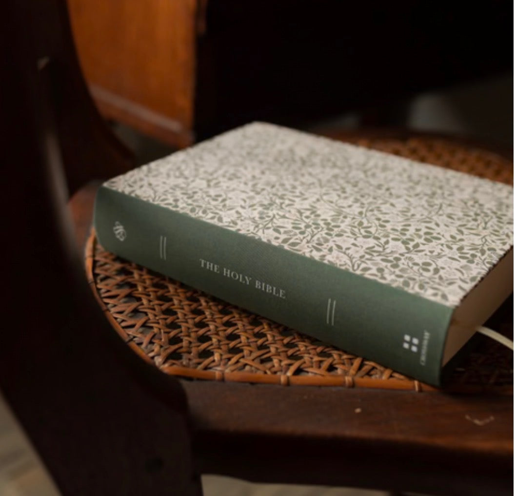 ESV Single Column Journaling Bible Clover